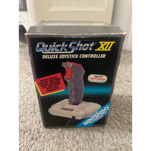 Quick Shot Xll deluxe joystick controller for use with Nintendo entertainment - Picture 1 of 7